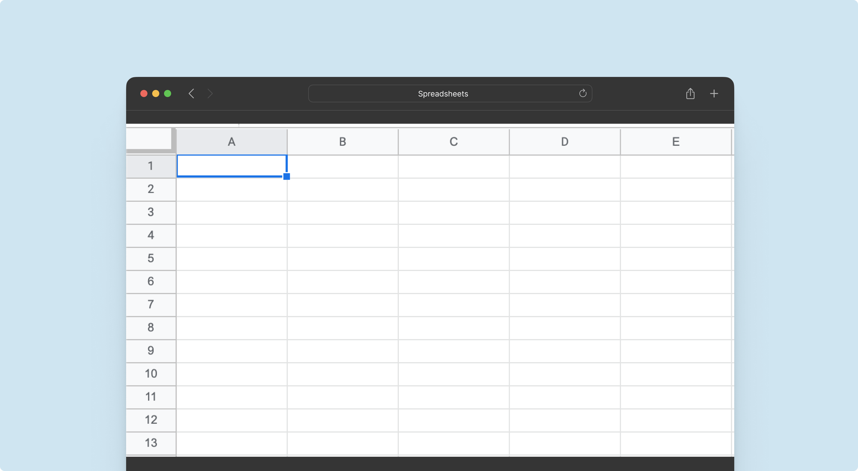 Excel/Google Spreadsheets