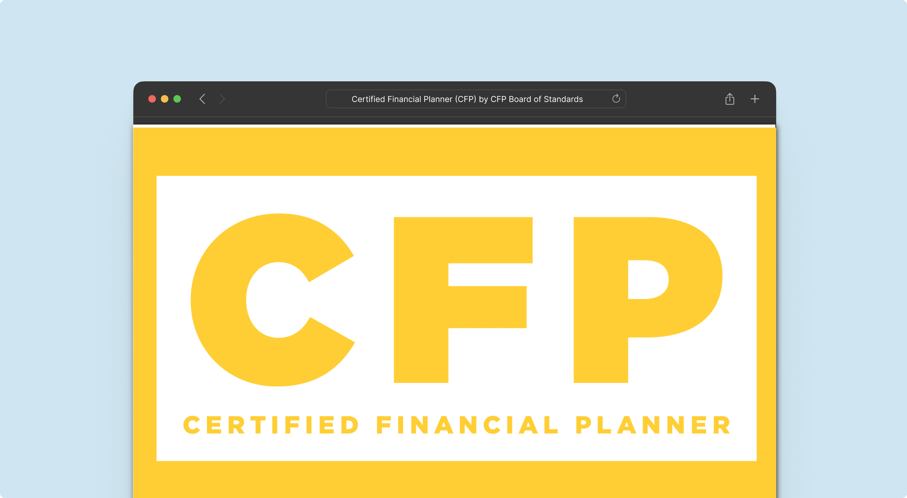 Certified financial planner cfp by cfp board of standards
