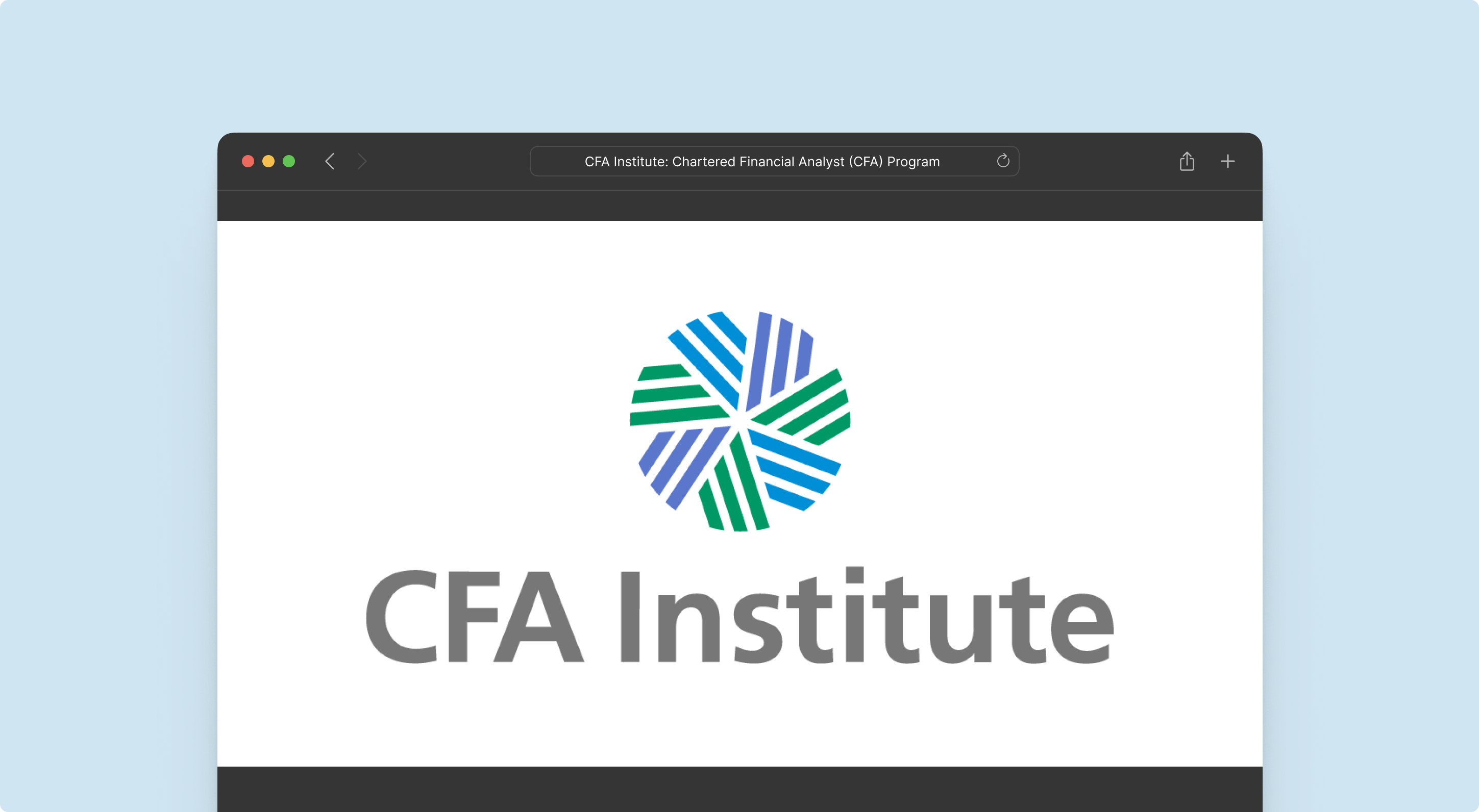 Cfa institute chartered financial analyst cfa program