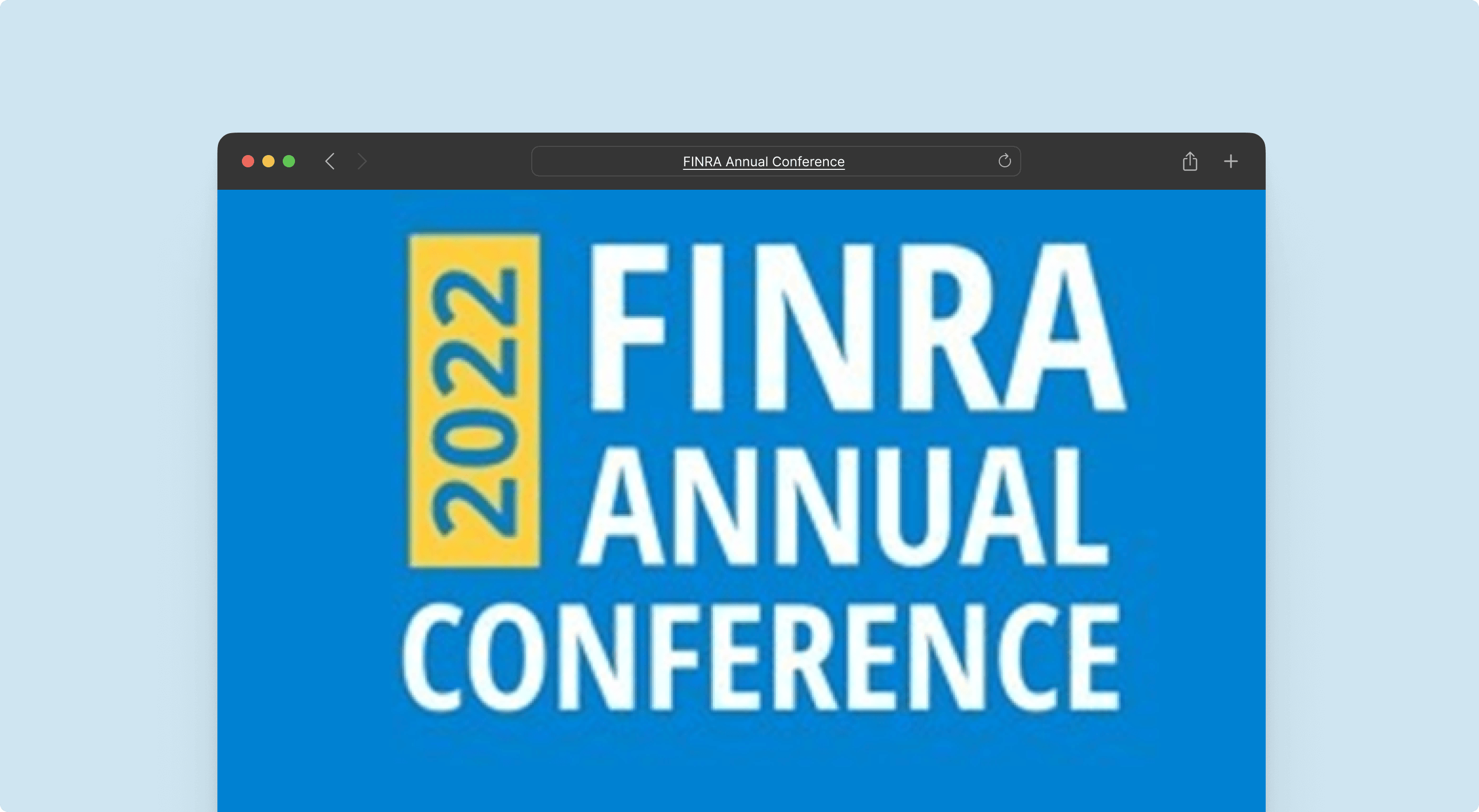 Finra annual conference